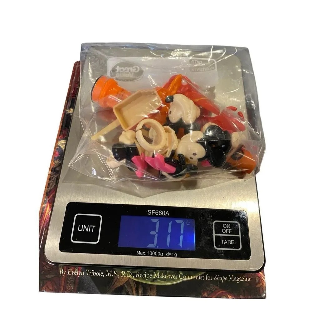 27 Pc Cake Topper Rings Popsicle Mickey Minnie Halloween Flashlight Party Lot